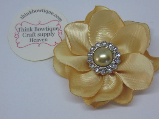 How to make a satin ribbon flower