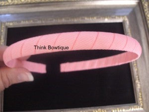 How to make a ribbon wrapped Headband