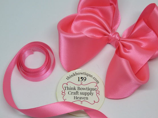 159 Passion pink satin ribbon Australia Cake decorating