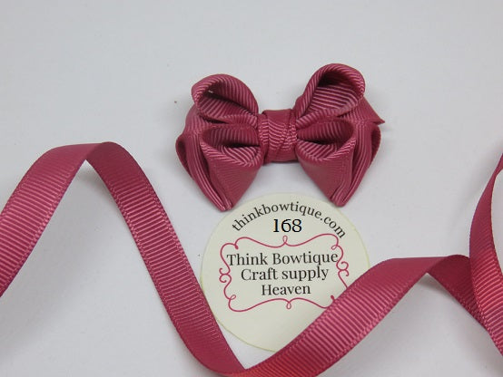 168 Colonial rose grosgrain ribbon Australia