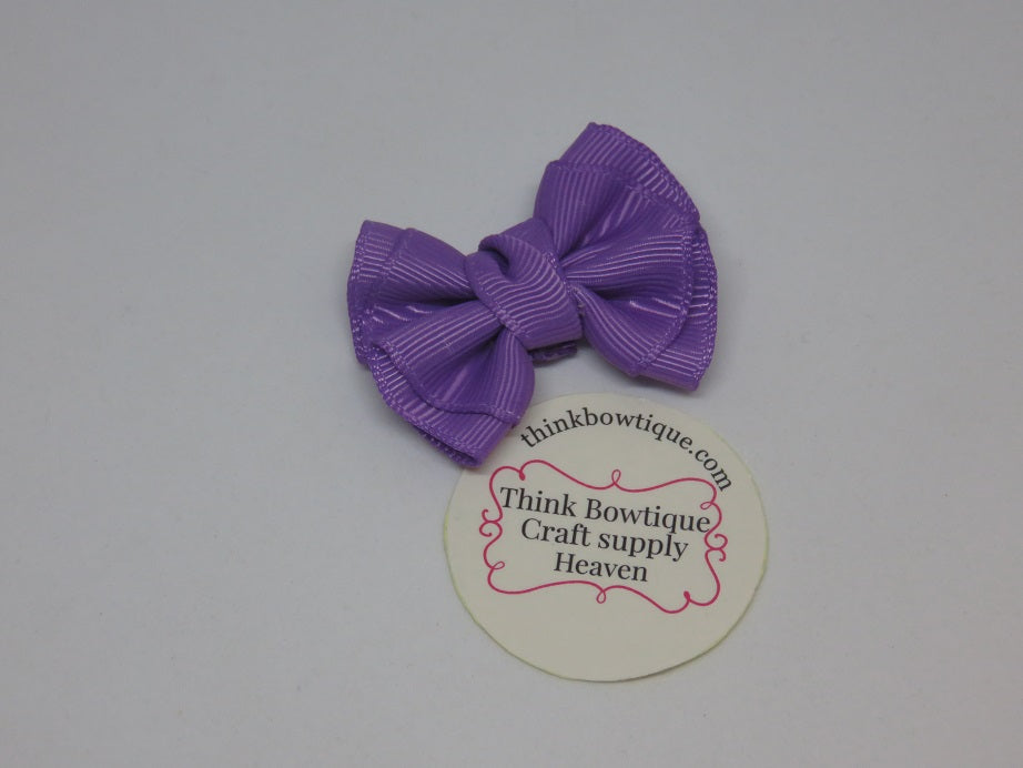 Grape grosgrain ribbon Bow Australia