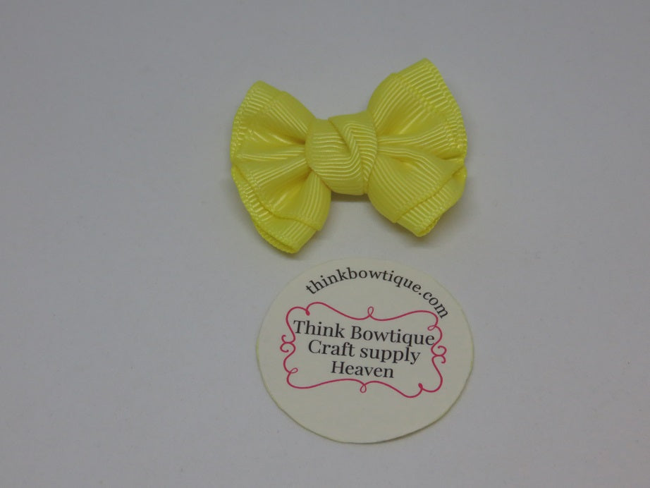 640 Lemon Grosgrain ribbon Australia