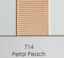 714 Petal peach Grosgrain ribbon Australia