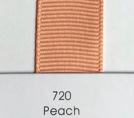 720 Peach Grosgrain ribbon