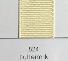 824 Buttermilk Grosgrain ribbon Australia