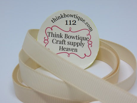 112 Nude Grosgrain ribbon Australia