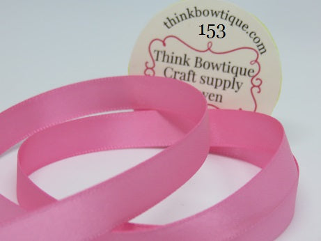 153 Sherbet Double sided satin ribbon Australia