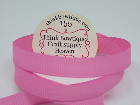 155 Geranium pink Grosgrain ribbon Australia