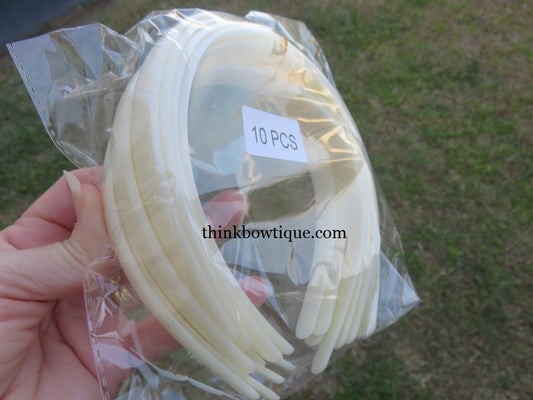 15mm tapered plastic headbands Australia