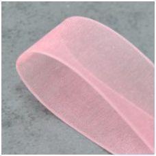 210 Coral rose 25mm Organza ribbon