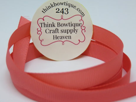 243 Watermelon Grosgrain ribbon Australia