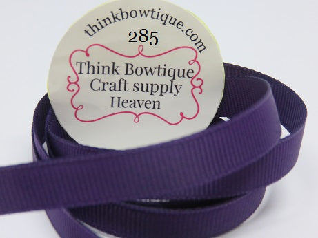 285 Plum Grosgrain ribbon Australia
