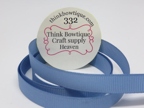 332 French blue Grosgrain ribbon Australia