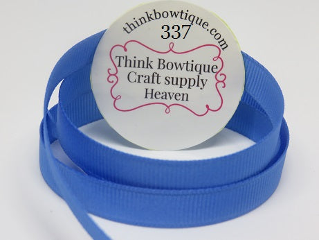 337 Capri blue Grosgrain ribbon Australia