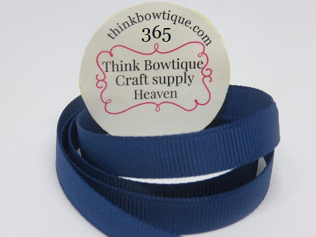365 Light Navy Grosgrain ribbon Australia