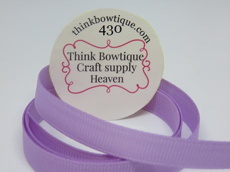 430 Light orchid Grosgrain ribbon Australia
