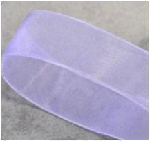 463 Grape 25mm Organza ribbon