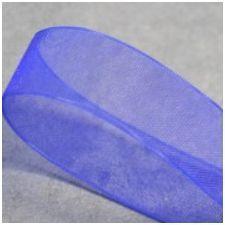 477 Viola 25mm Organza ribbon