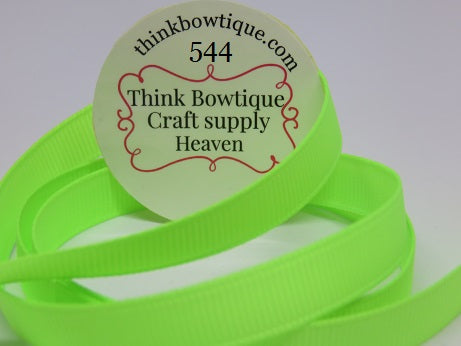 544 Key lime Grosgrain ribbon Australia