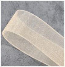 714 Petal peach 25mm Organza ribbon