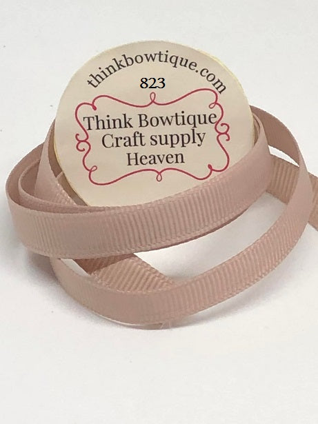 823 Taupe Grosgrain ribbon Australia