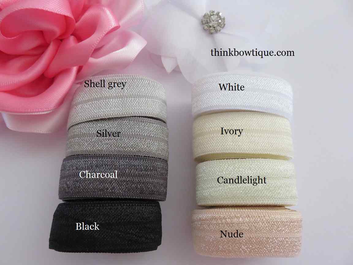 15mm Fold over elastic (FOE elastic) 5 metres