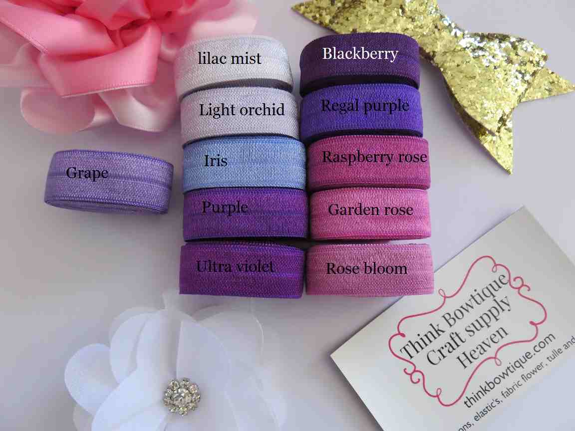15mm Fold over elastic (FOE elastic) 5 metres
