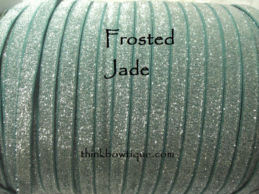 9mm - 3/8" Metallic Velvet Glitter Elastic 5 metres.