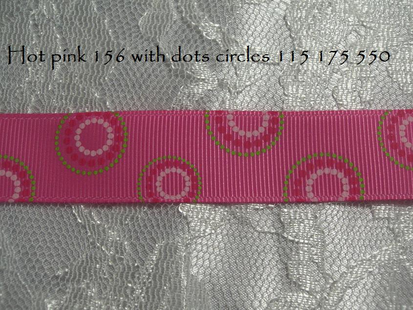 22mm - 7/8 Multi colour printed grosgrain ribbons 5 metres  CLICK FOR MORE DESIGNS