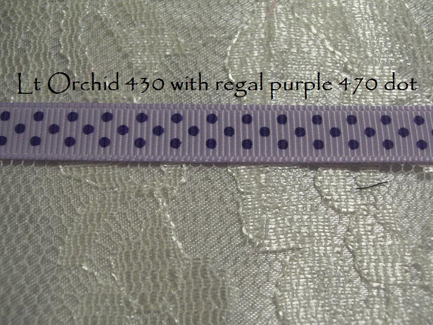 9mm Swiss dots printed grosgrain ribbon 5 metres ALL colours