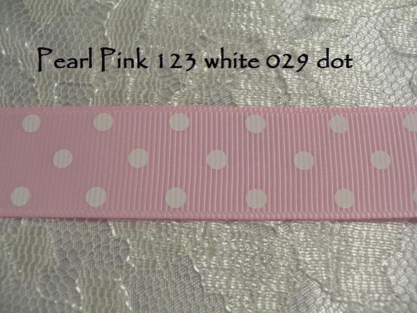 22mm - 7/8 2 colour printed grosgrain 5 metres ALL COLOURS