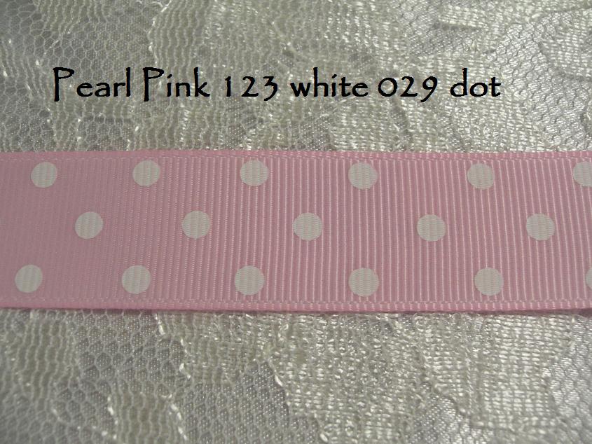 22mm - 7/8 2 colour printed grosgrain 5 metres ALL COLOURS