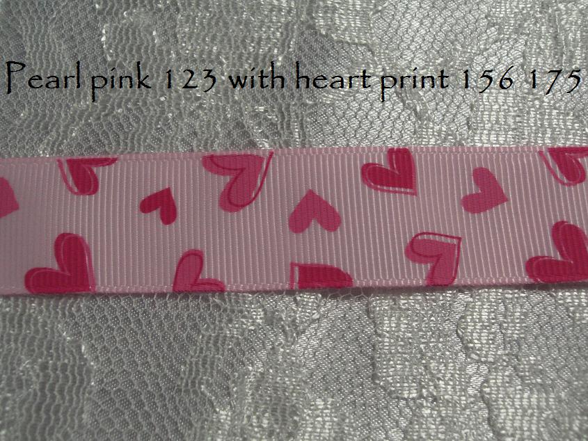 22mm - 7/8 Multi colour printed grosgrain ribbons 5 metres CLICK FOR MORE DESIGNS