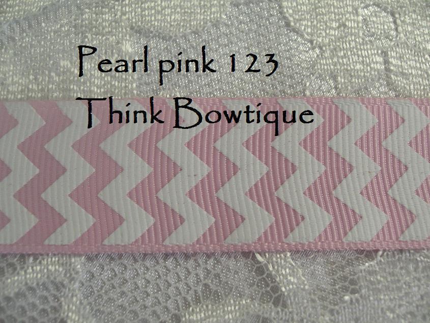 22mm - 7/8 chevron printed grosgrain ribbon 45 metres rolls
