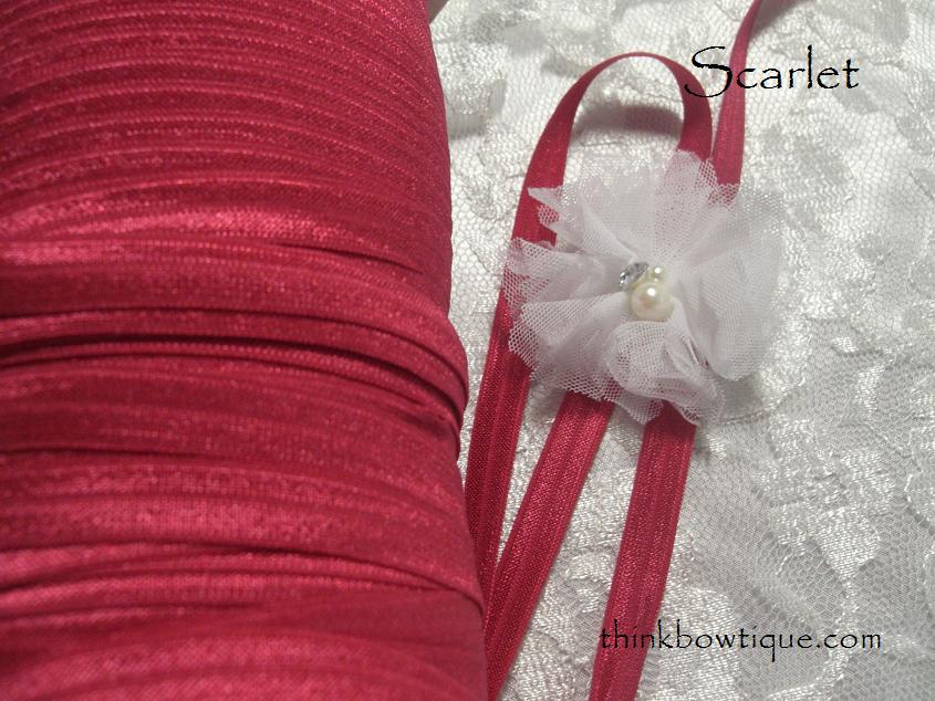 9mm 3/8 FOE (fold over elastic) 5 metres