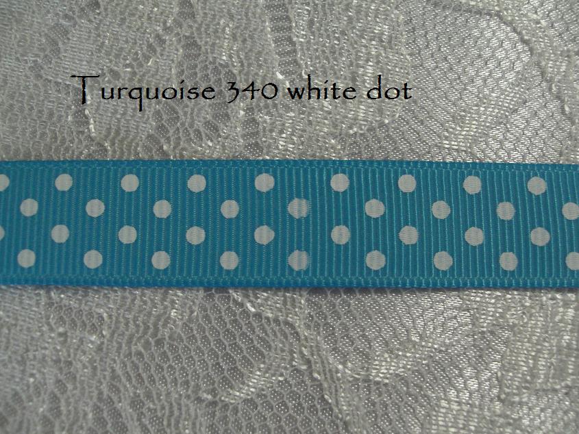 16mm - 5/8 2 colour printed grosgrain 5 metres ALL COLOURS