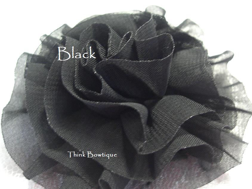 8cm Chiffon rose flower  Clearance