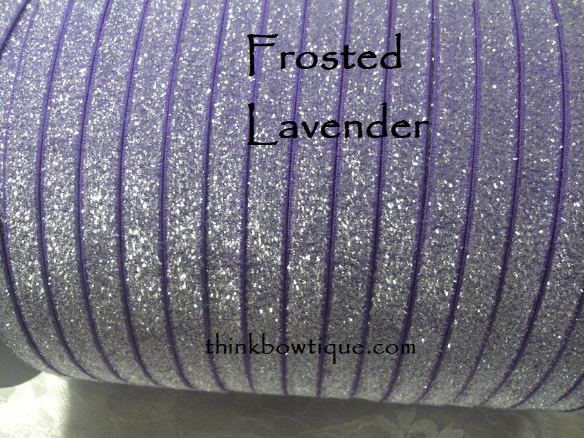 9mm - 3/8" Metallic Velvet Glitter Elastic 5 metres.