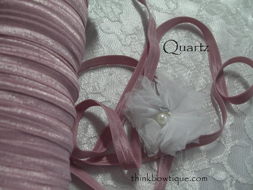 Quartz 9mm 3/8 FOE (fold over elastic Australia