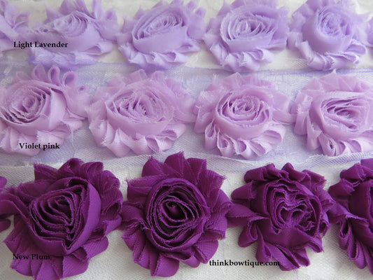 shabby  chiffon flowers Australia