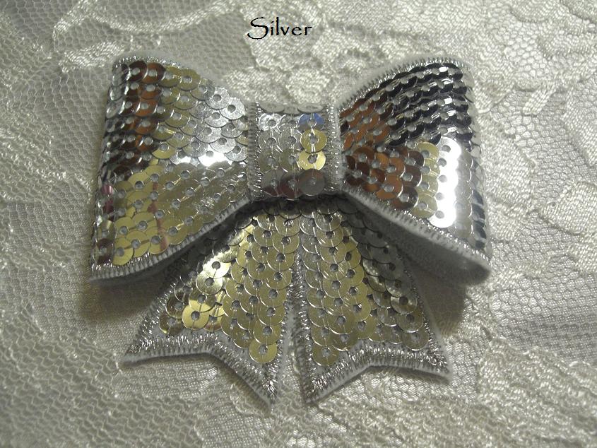 7cm Sequin Bow Australia