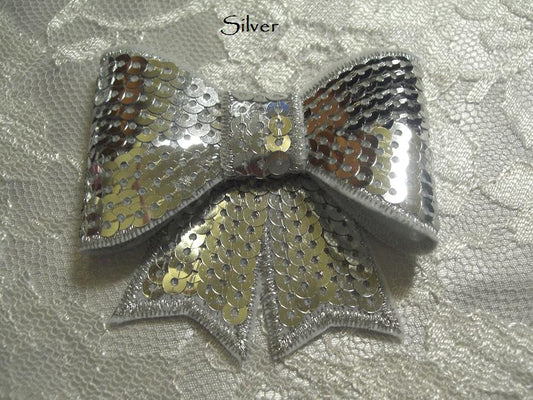 7cm Sequin Bow Australia
