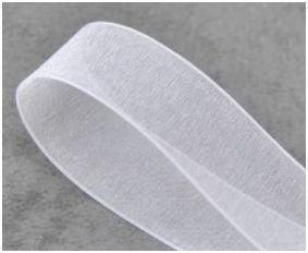 029 white 25mm Organza ribbon