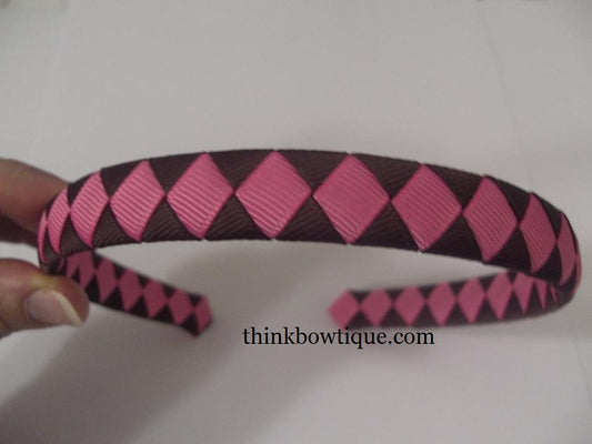 How to make a 15mm woven ribbon headband