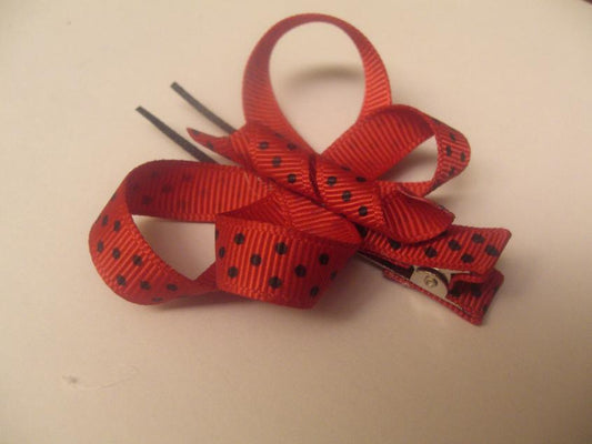 How to make a butterfly hair clip