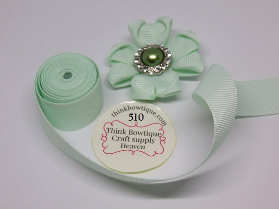 510 Ice mint grosgrain ribbon Australia