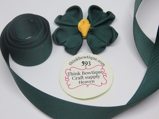 593 Spruce grosgrain ribbon Australia