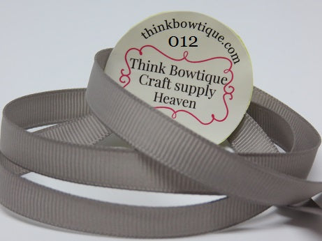 012 Silver Grosgrain ribbon Australia