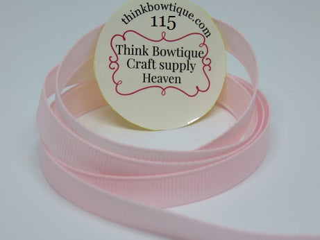 115 Powder pink Grosgrain ribbon Australia