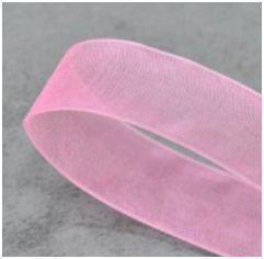 156 Hot pink 25mm Organza ribbon